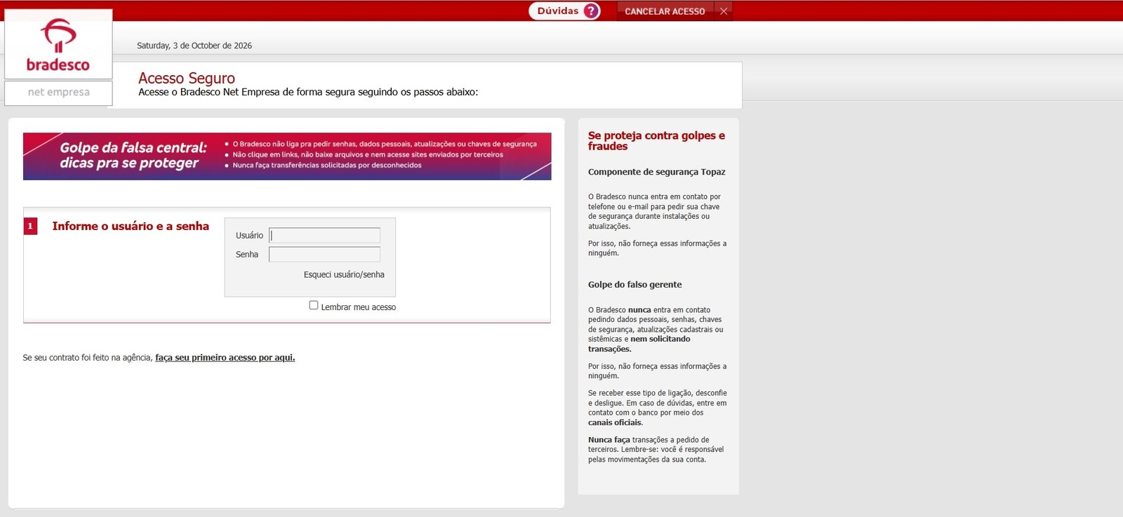 Bradesco Net Empresa